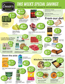 Cousin's Market flyer week 37 Page 1