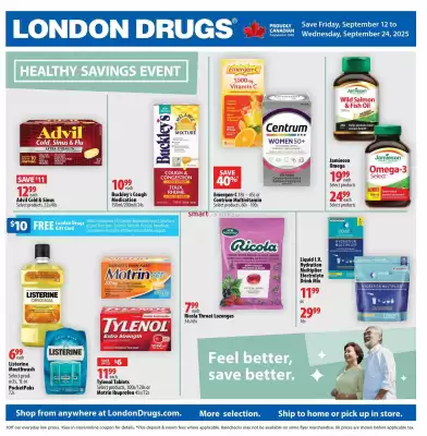 London Drugs flyer (valid until 1-10)