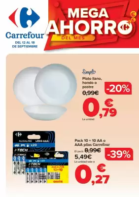 Folleto Carrefour (válido hasta el 18-09)