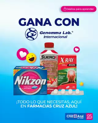 Catálogo Farmacias Cruz Azul (válido hasta 15-09)