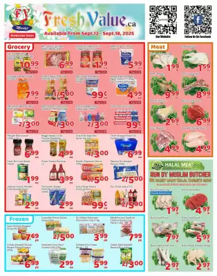 Fresh Value flyer (valid until 19-09)