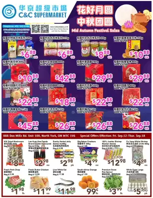 C&C Supermarket flyer (valid until 18-09)