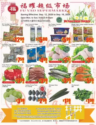 Fu Yao Supermarket flyer (valid until 18-09)