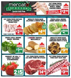 Mercato Fresh flyer week 37 Page 1