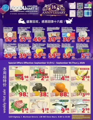 Foody Mart flyer (valid until 18-09)