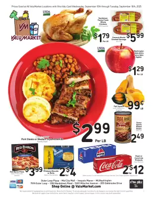 Valu Market weekly ad (valid until 16-09)
