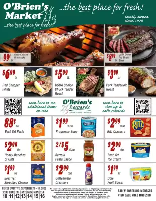 O'briens Market weekly ad (valid until 16-09)