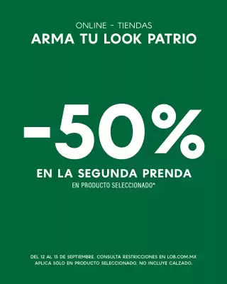 Catálogo LOB (válido hasta 15-09)
