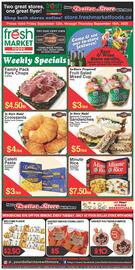 Fresh Market Foods flyer week 37 Page 1
