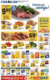 Food Lion weekly ad week 37 Page 1
