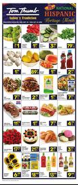 Tom Thumb weekly ad Page 1