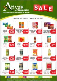 Atiya's Fresh Farm flyer week 37 Page 1
