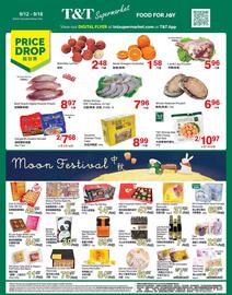 T&T Supermarket flyer week 37 Page 1