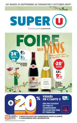 Catalogue Super U (valable jusqu'au 5-10)