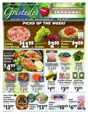 Gristedes circular (valid until 18-09)