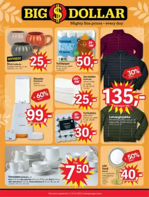 BigDollar tilbudsavis (gælder indtil 25-09)