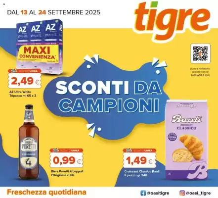 Volantino Tigre