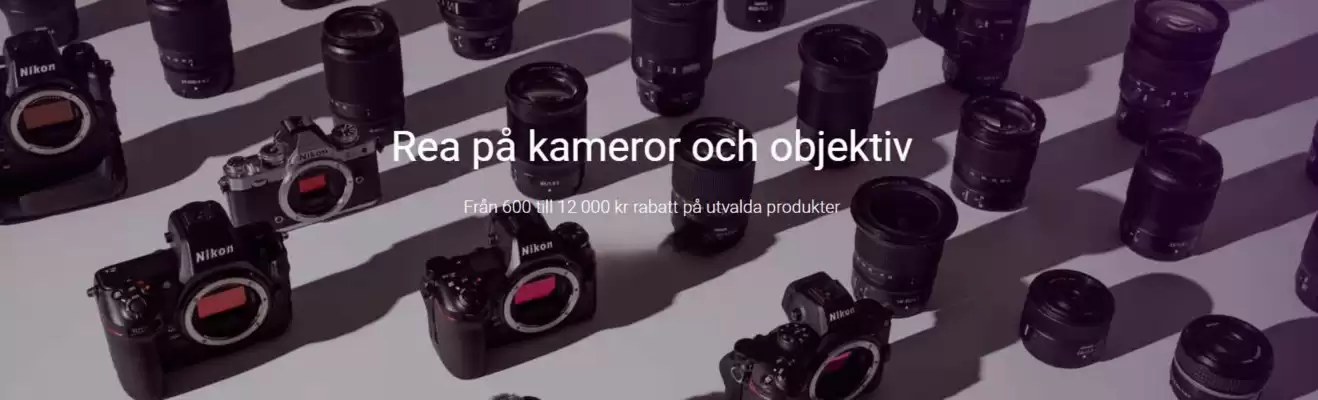 Nikon reklamblad (giltig till och med 26-09)