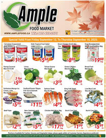 Ample Food Market flyer week 37 Page 1
