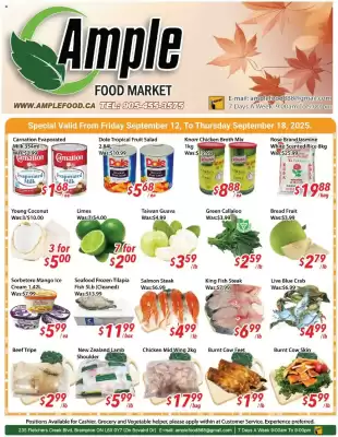 Ample Food Market flyer (valid until 18-09)
