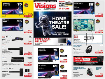 Visions Electronics flyer week 37 Page 1
