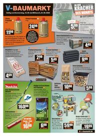 V Baumarkt Prospekt woche 38 Seite 1