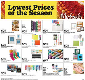 Michaels flyer Page 1