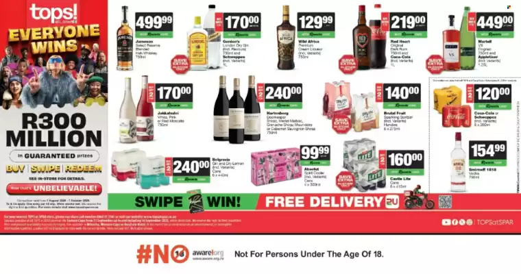 Spar Tops catalogue