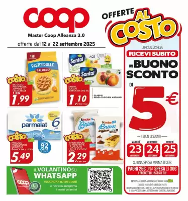 Volantino Coop Master Alleanza 3.0 (valido fino al 22-09)