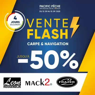 Catalogue Pacific Pêche (valable jusqu'au 15-09)
