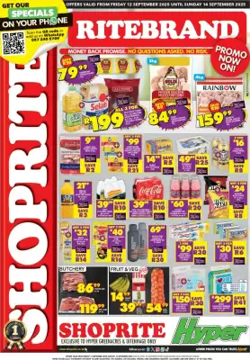 Shoprite catalogue (valid until 14-09)