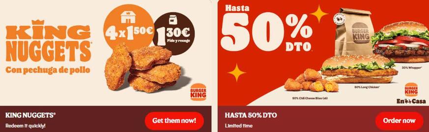 Folleto Burger King Página 1