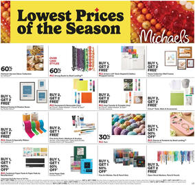 Michaels weekly ad Page 1