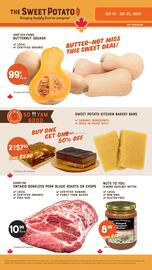 The Sweet Potato flyer week 37 Page 1