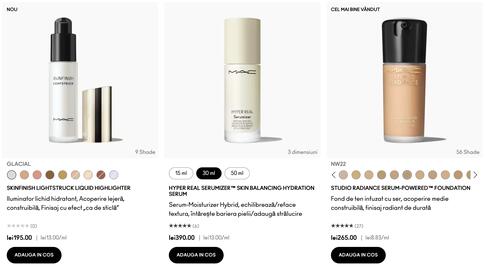 Catalog MAC Cosmetics Pagină 1