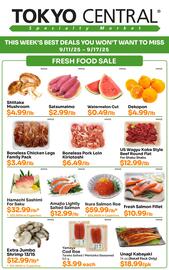 Tokyo Central Specialty Market weekly ad week 37 Page 1