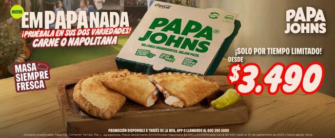 Catálogo Papa John's Página 2