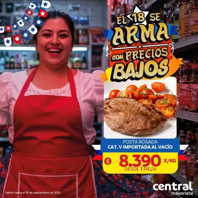 Catálogo Central Mayorista (válido hasta 18-09)