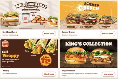 Magazine Burger King Pagină 1