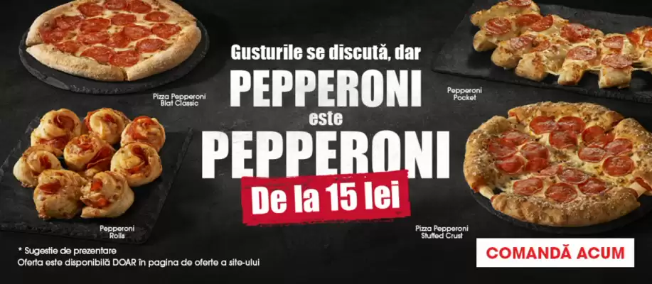 Catalog Pizza Hut (valid până la 23-09)
