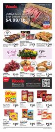 Woods Supermarket weekly ad week 37 Page 1