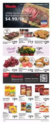 Woods Supermarket weekly ad (valid until 16-09)