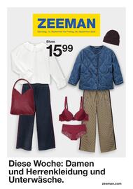 Zeeman Prospekt woche 37 Seite 1