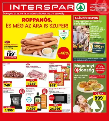 Interspar akciós újság (érvényes eddig: 24-09)