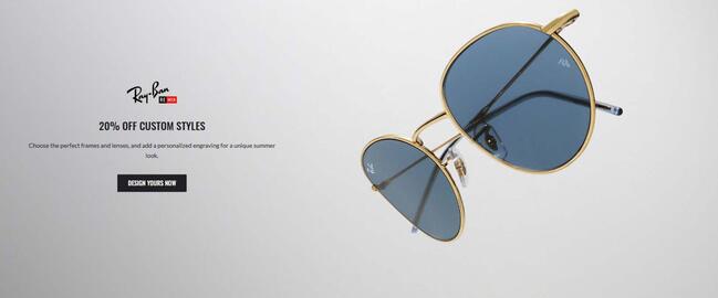 Ray-Ban kundeavis Side 1