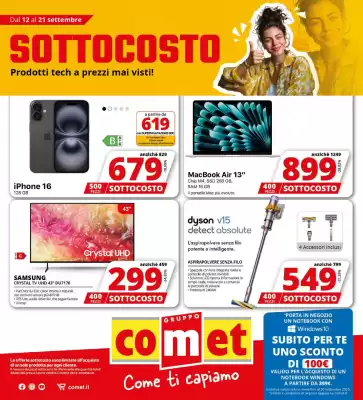 Volantino Comet (valido fino al 21-09)