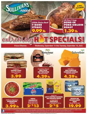Sullivan's Foods weekly ad (valid until 16-09)
