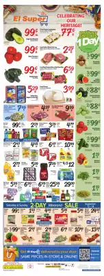 El Super Fresh weekly ad (valid until 16-09)