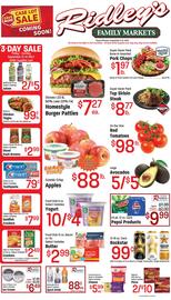 Ridleys Family Markets weekly ad week 37 Page 1