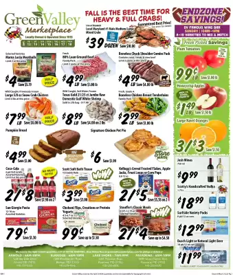Green Valley Marketplace weekly ad (valid until 16-09)